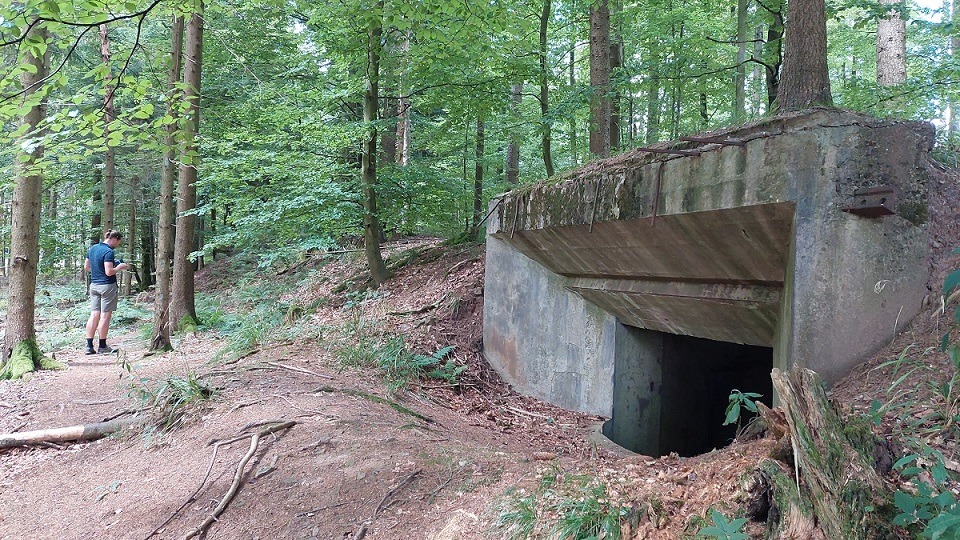 Wandeling Sentiers Fortins du Donon langs bunkers eerste wereldoorlog