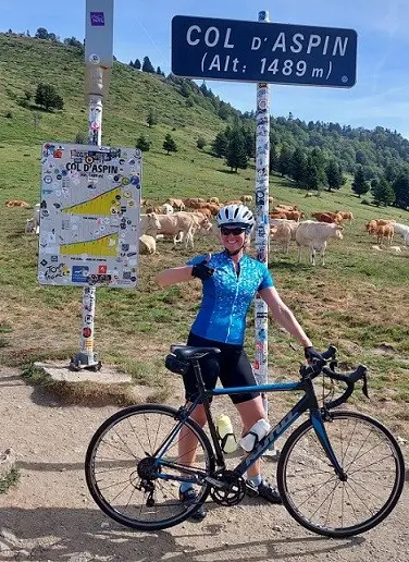 Wielrennen in de Pyreneeën tijdens fietsvakantie, beklim de Tour de France cols