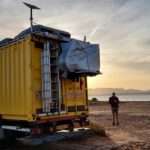 Met camper overnachten op het strand Mar Menor